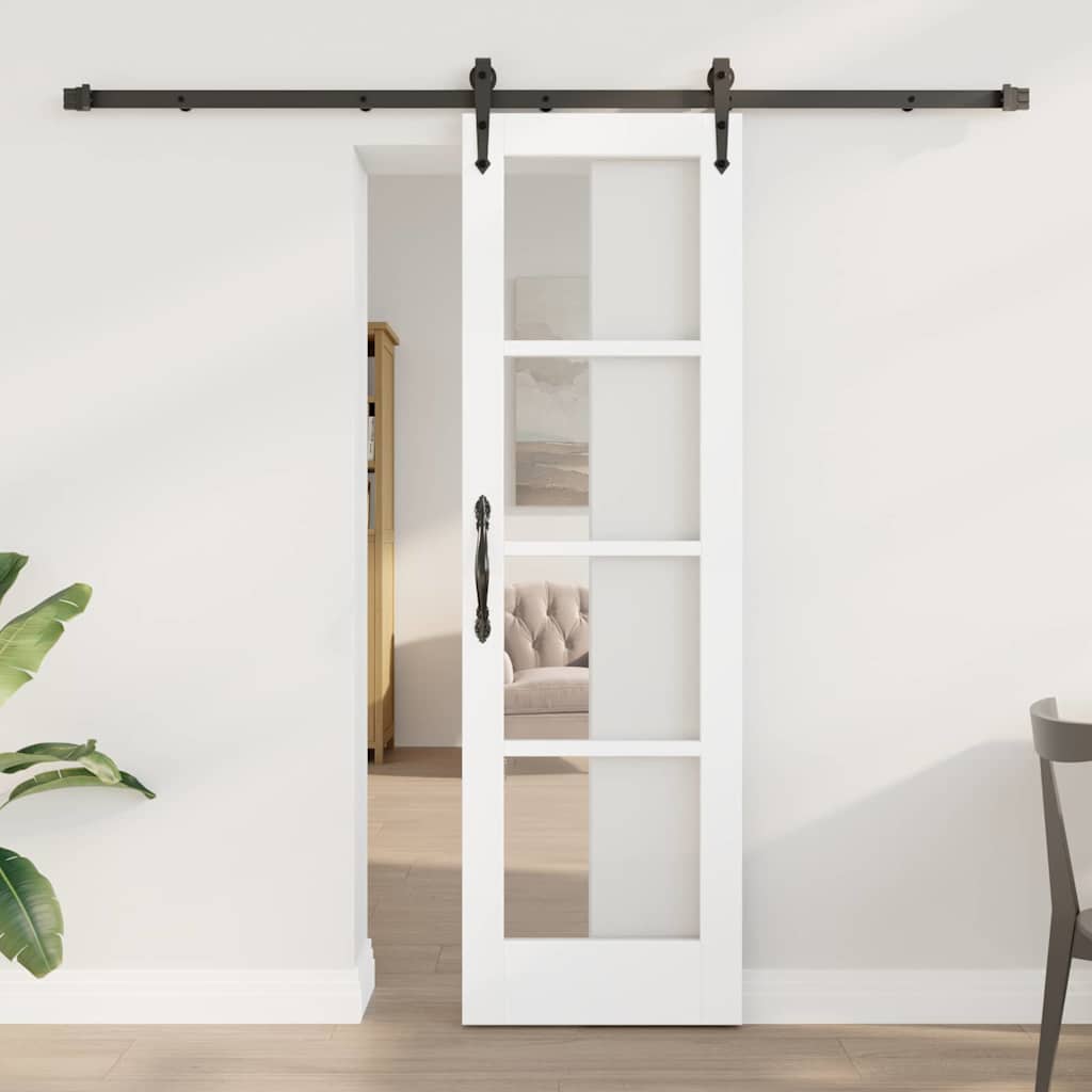 Schuifdeur Orkdal Massief Grenenhout En Glas