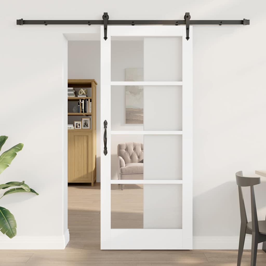 Schuifdeur Orkdal Massief Grenenhout En Glas