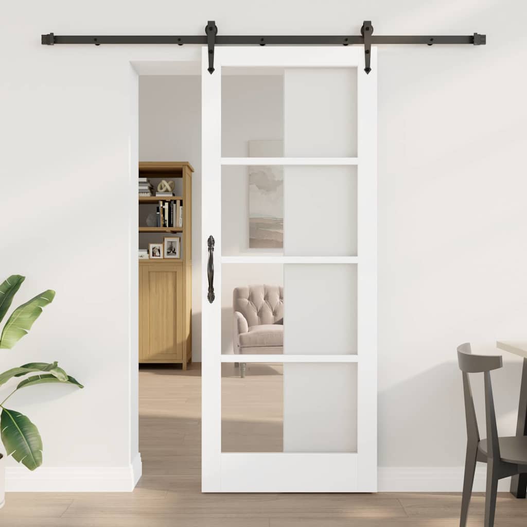 Schuifdeur Orkdal Massief Grenenhout En Glas