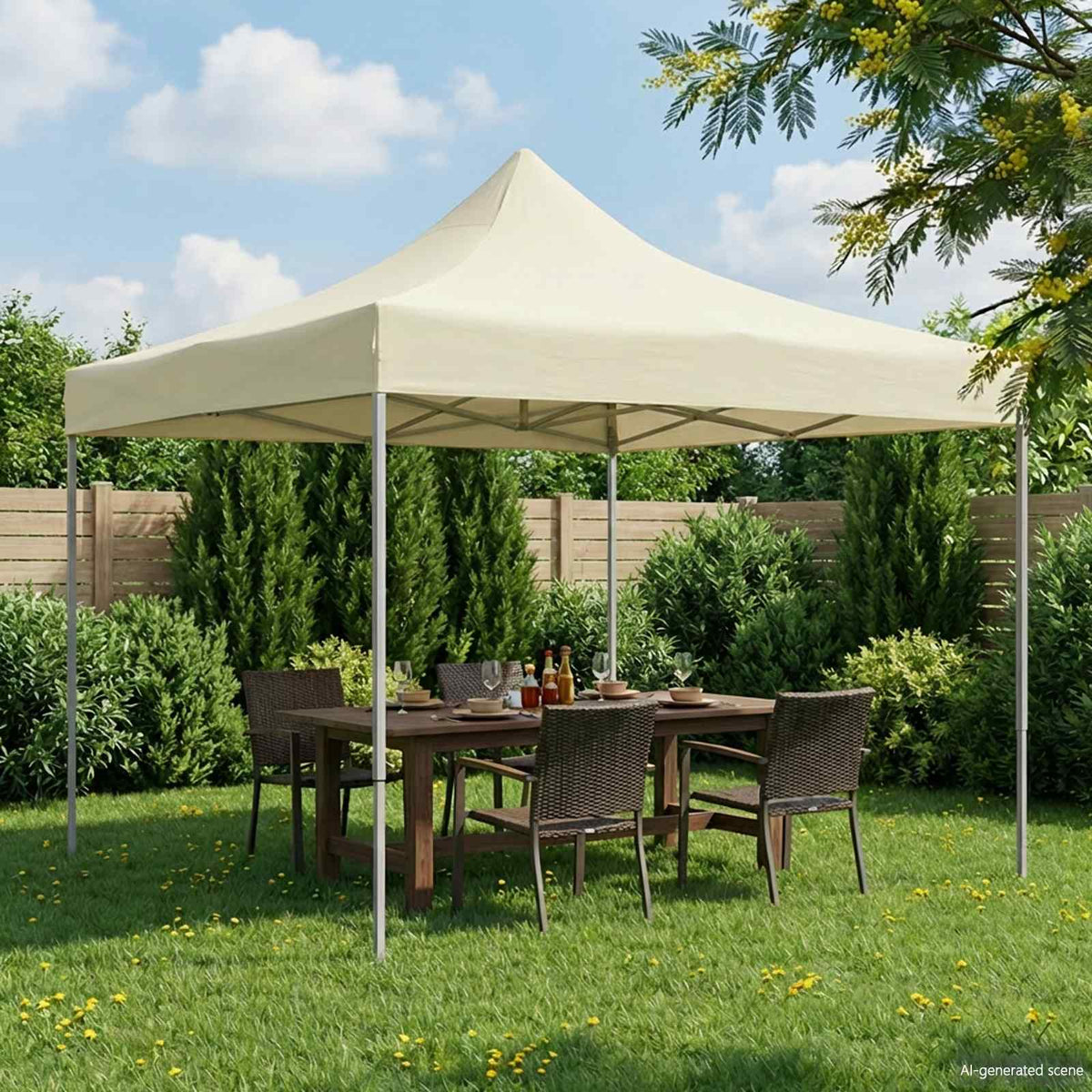 Partytent 291 X 291 X 315 Cm Oxford Stof