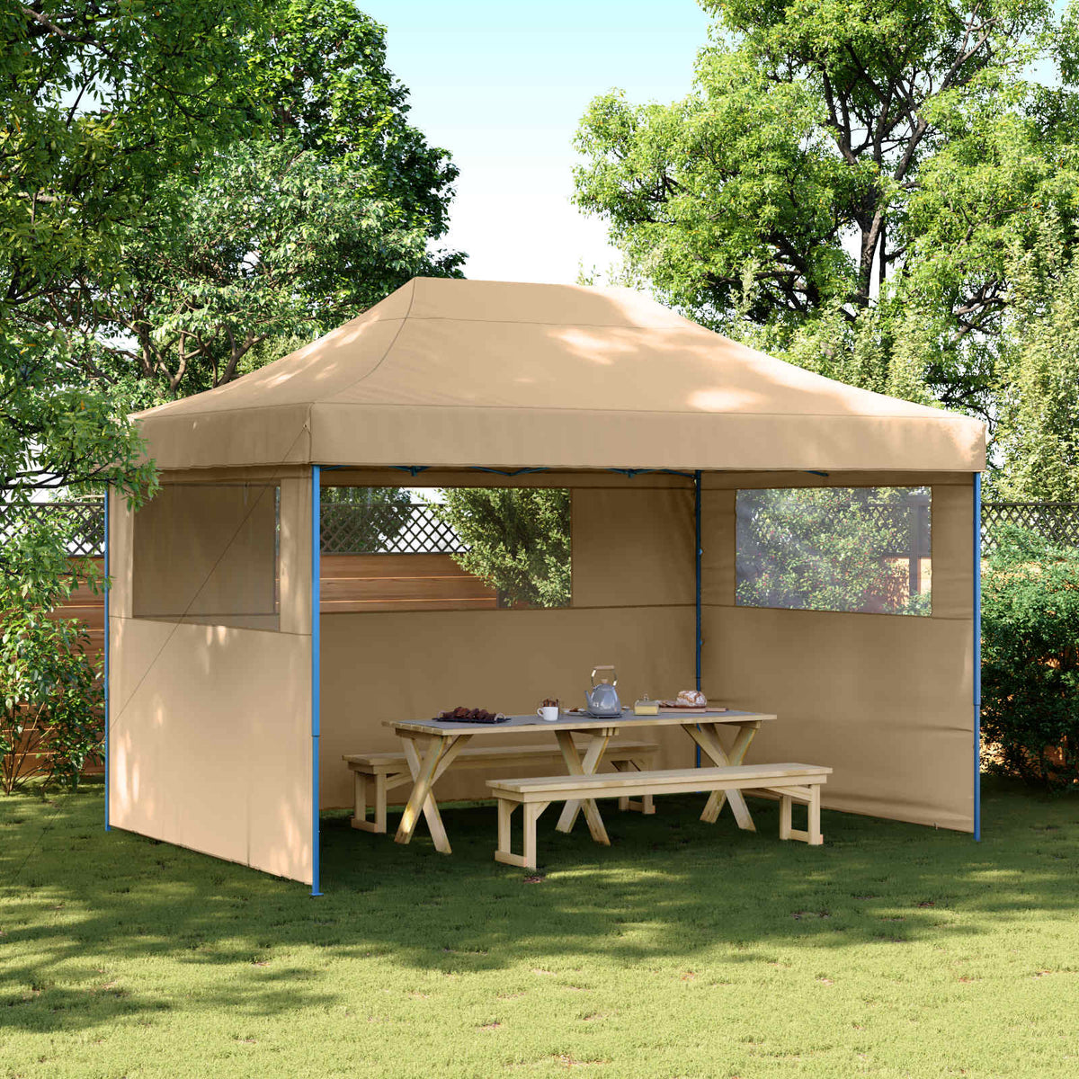 Partytent Inklapbaar Pop-Up Kleurig