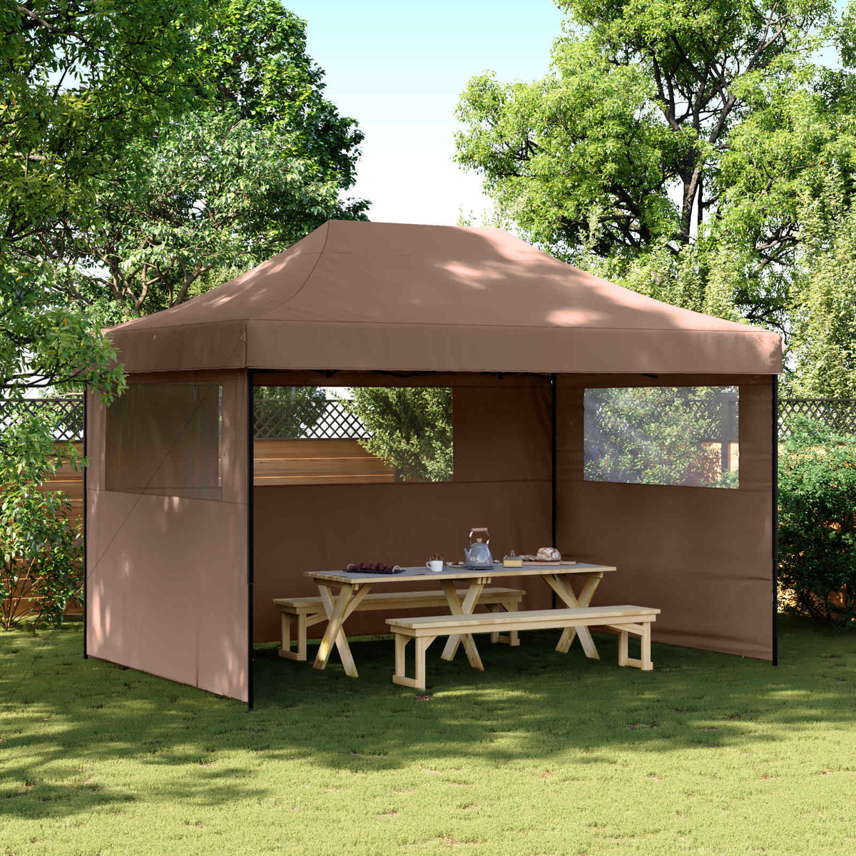 Partytent Inklapbaar Pop-Up Kleurig