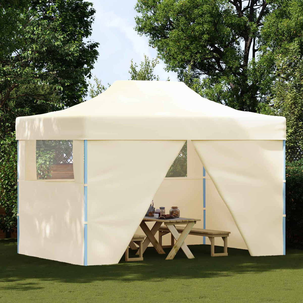 Partytent Inklapbaar Pop-Up Kleurig