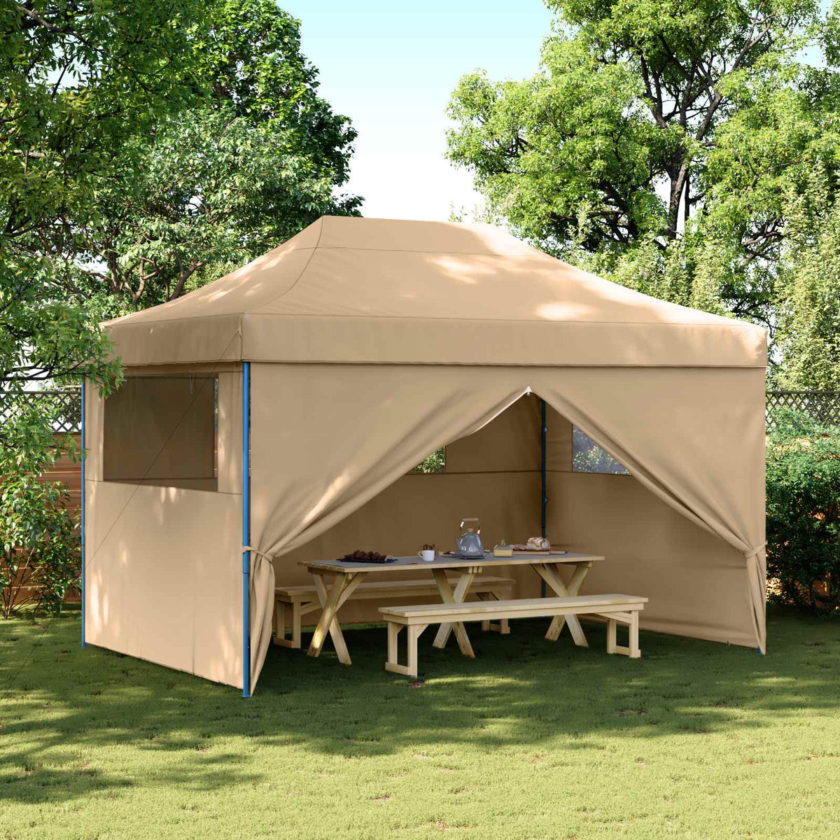 Partytent Inklapbaar Pop-Up Kleurig
