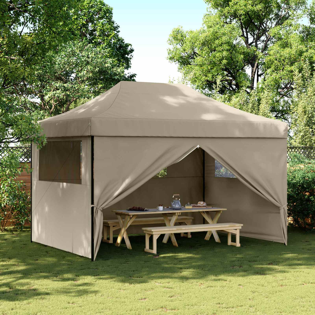 Partytent Inklapbaar Pop-Up Kleurig