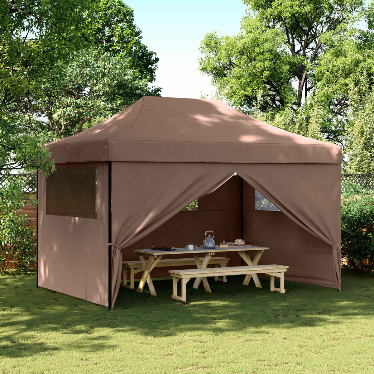 Partytent Inklapbaar Pop-Up Kleurig