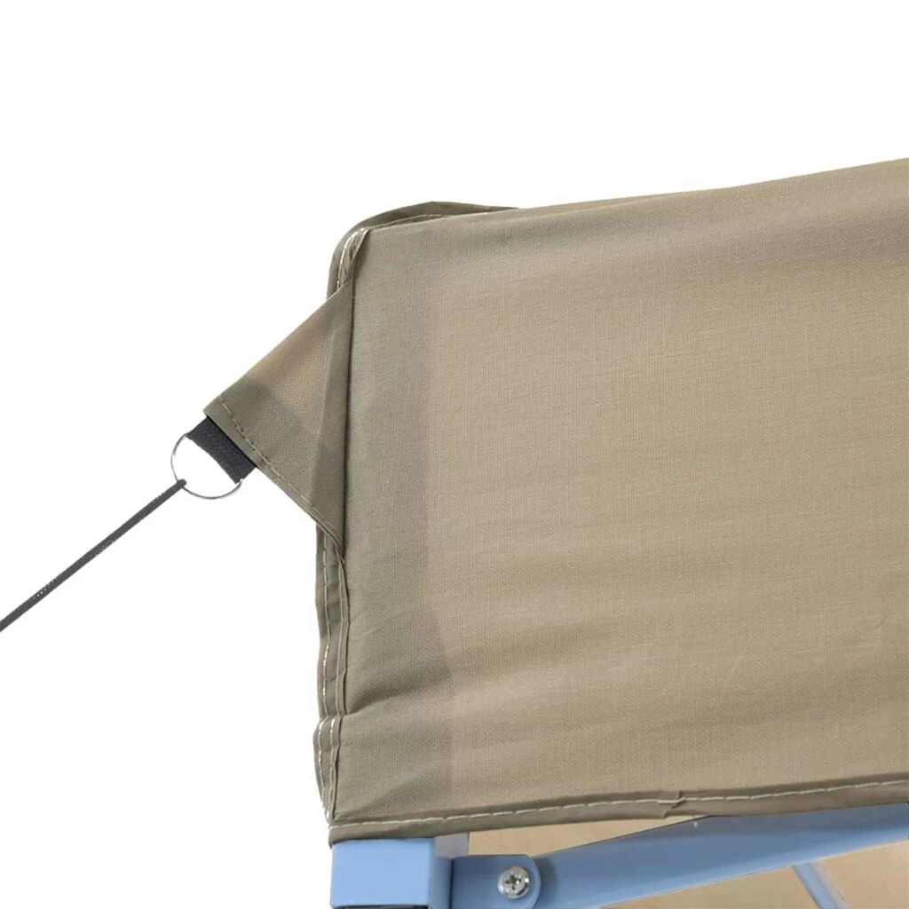Partytent Pop-Up 580 X 292 X 315 Cm Taupe Oxford Stof