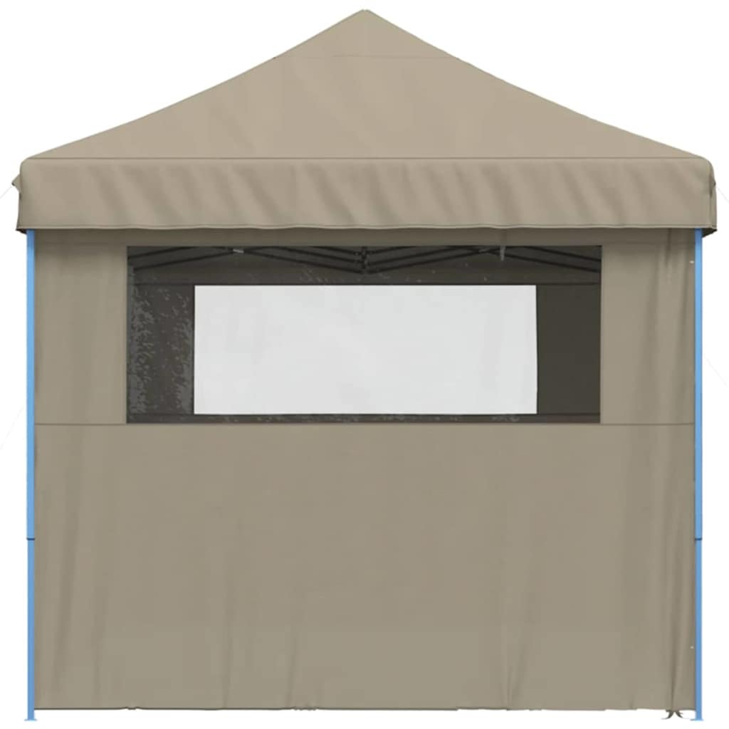 Partytent Pop-Up 580 X 292 X 315 Cm Taupe Oxford Stof