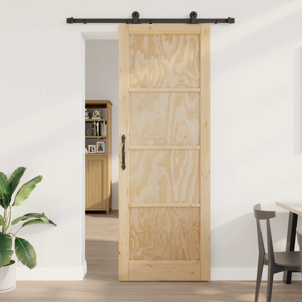 Schuifdeur Orkdal Massief Grenenhout