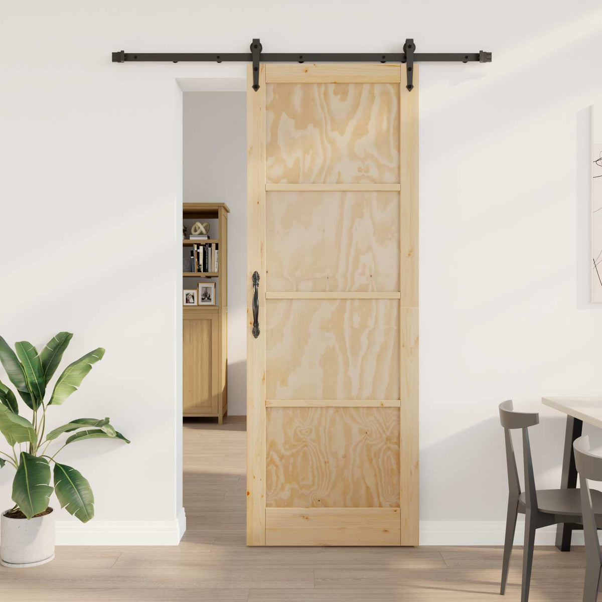 Schuifdeur Orkdal Massief Grenenhout