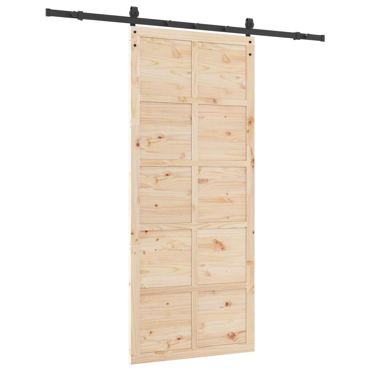 Schuifdeur Naturel Massief Grenenhout