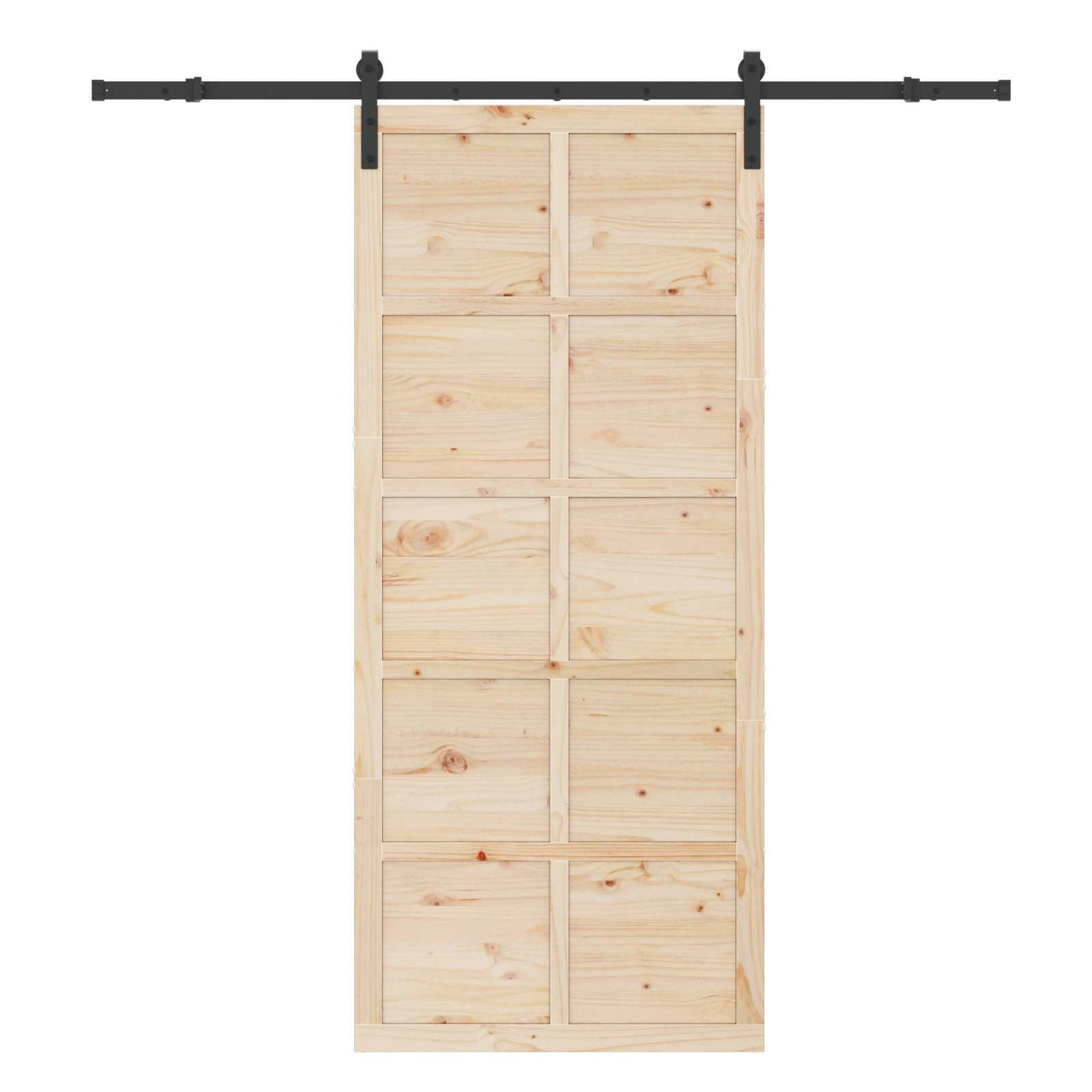 Schuifdeur Naturel Massief Grenenhout