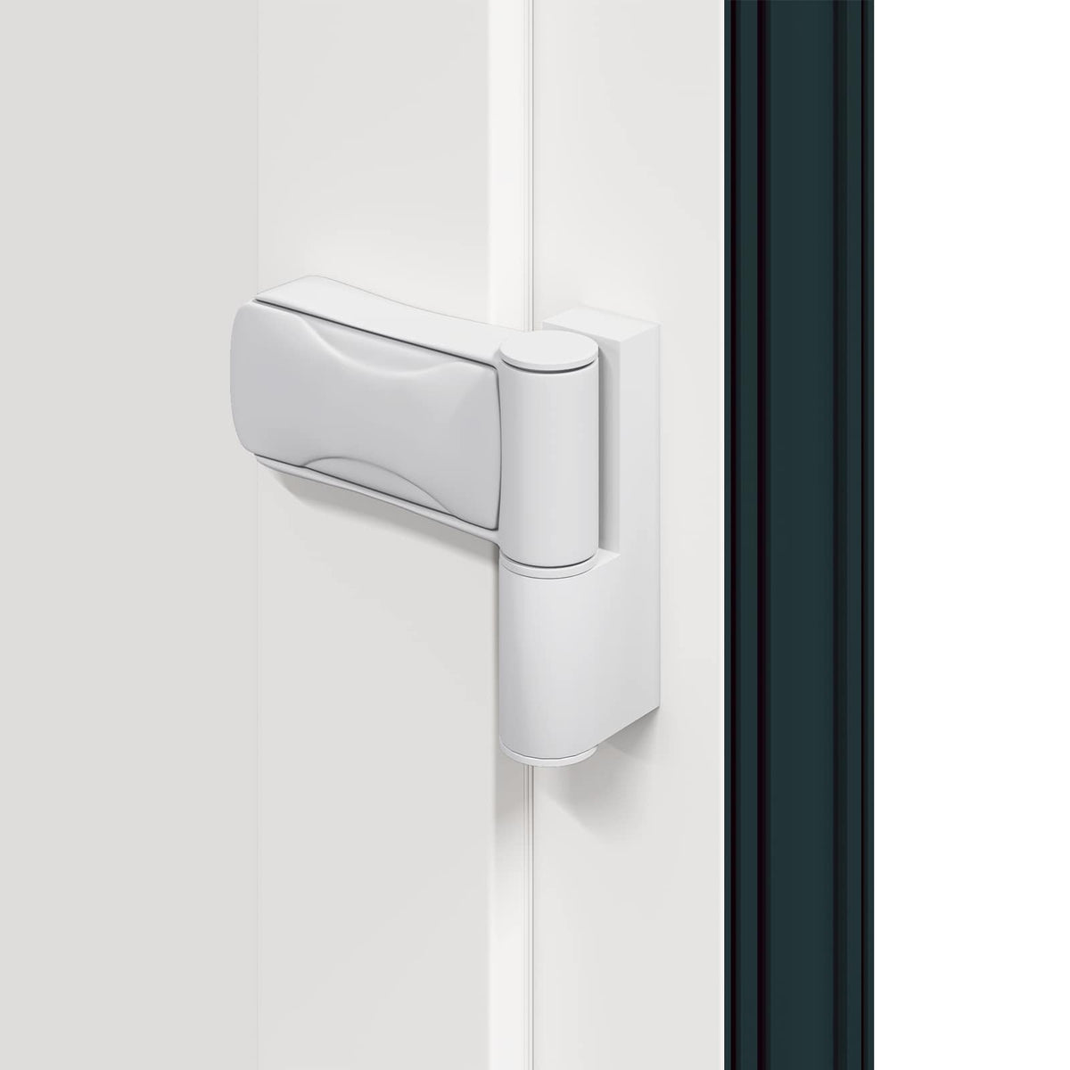 Voordeur Pvc Antraciet