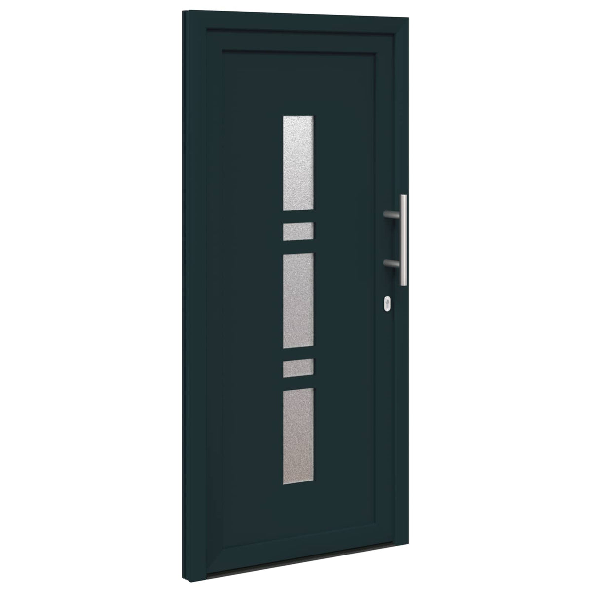 Voordeur Pvc Antraciet