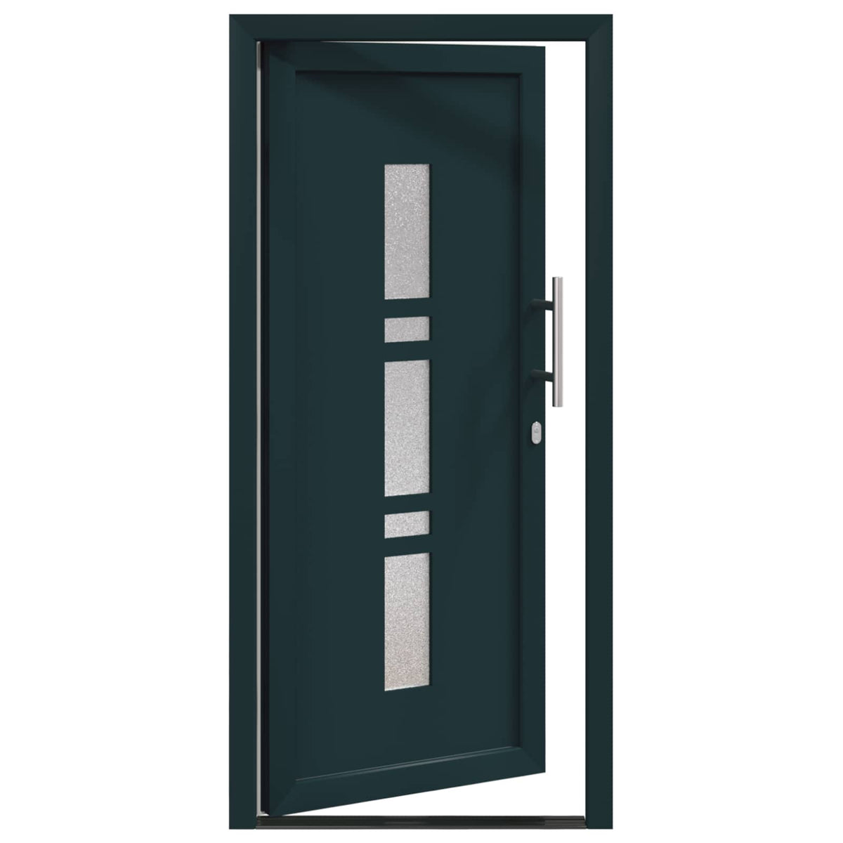 Voordeur Pvc Antraciet
