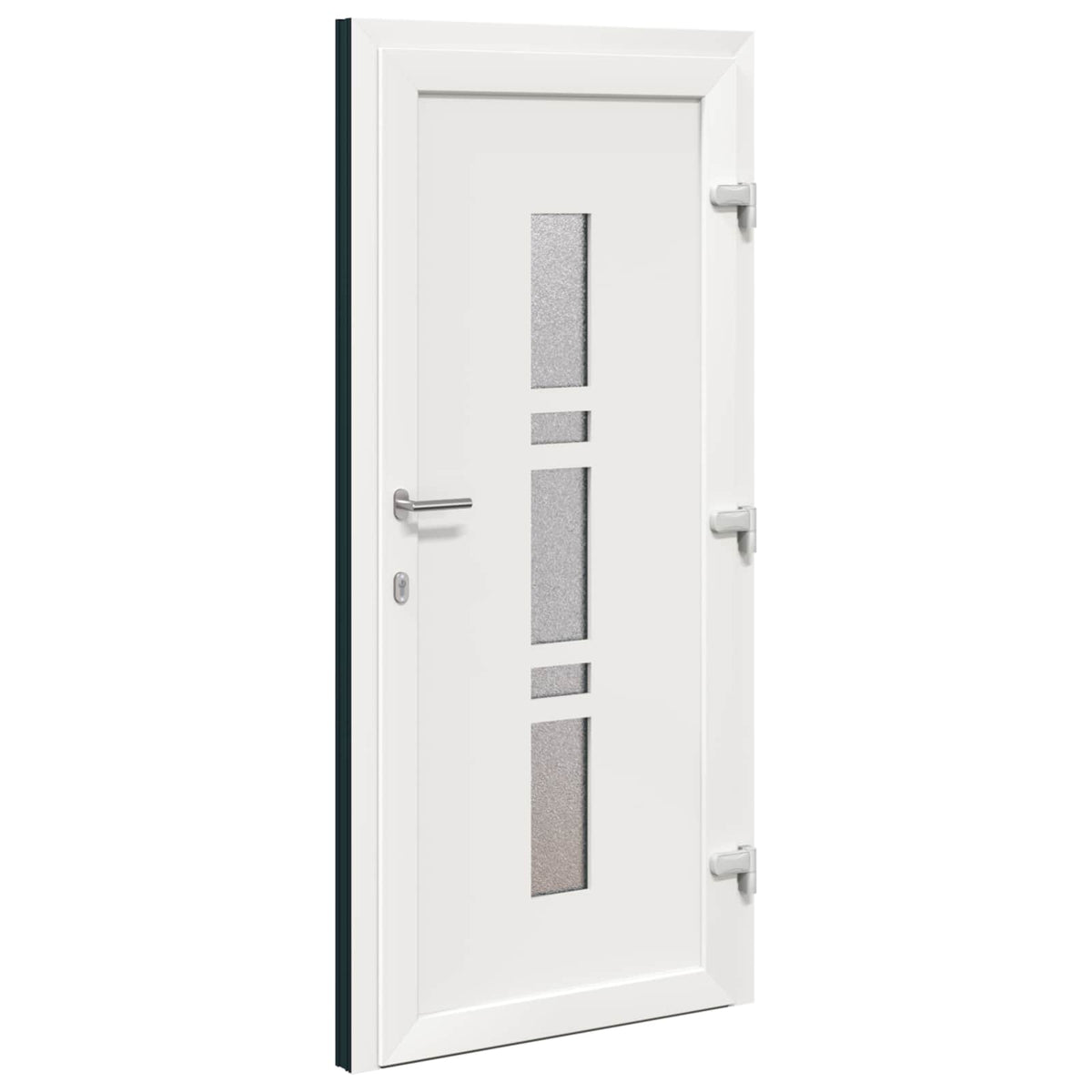 Voordeur Pvc Antraciet